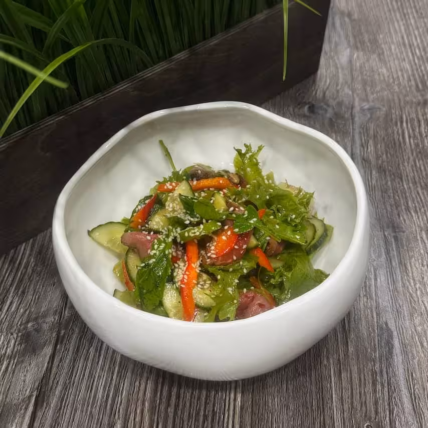 Фото Микс-салат с ростбифом